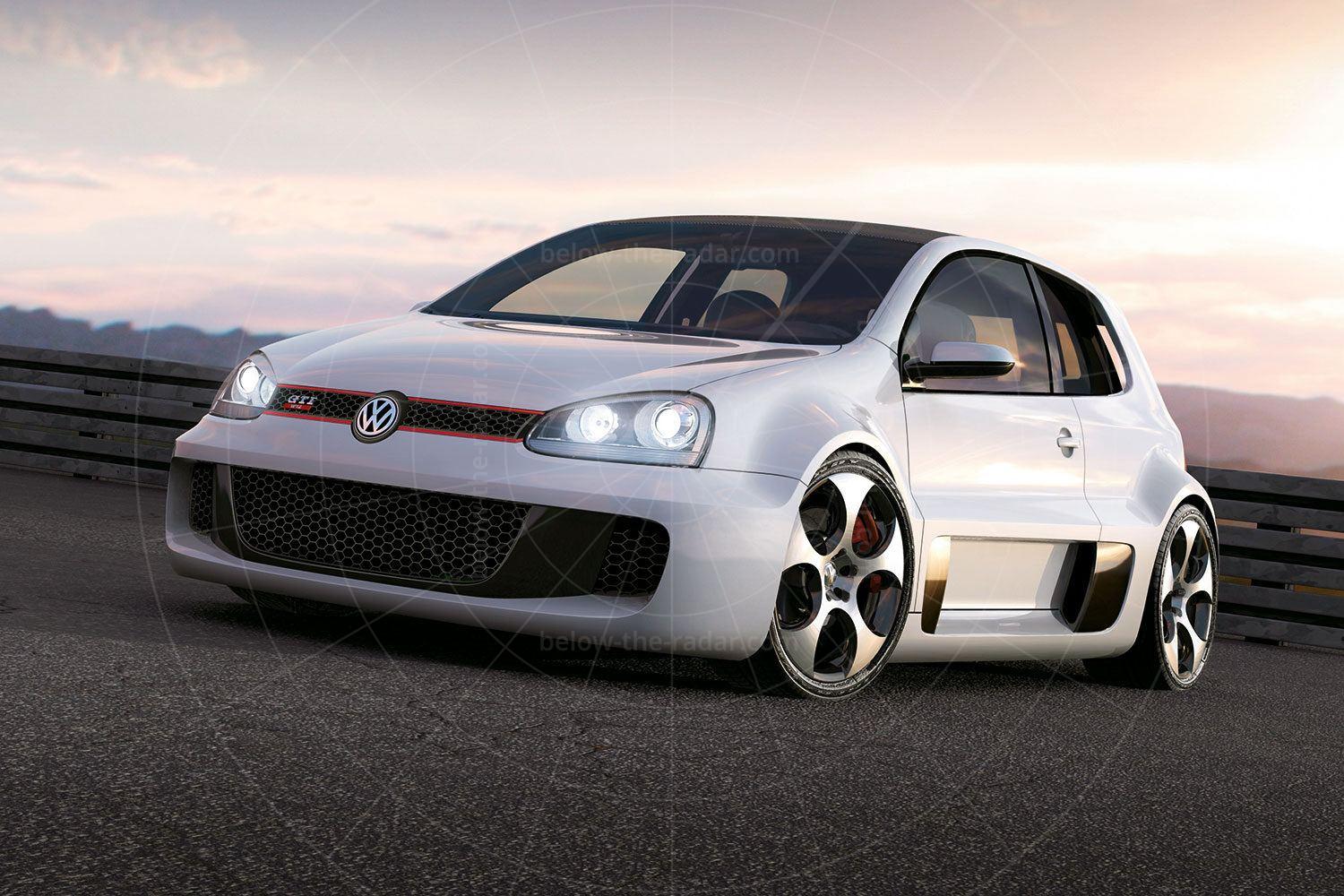 The story of the Volkswagen Golf W12 concept car on Below The Radar